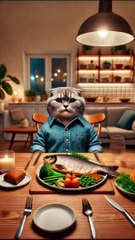 Cat 3D animation video funny video