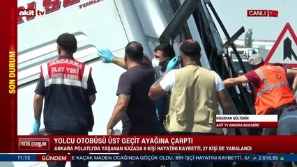 Ankara'da yaşanan otobüs kazasının detayları belli oluyor