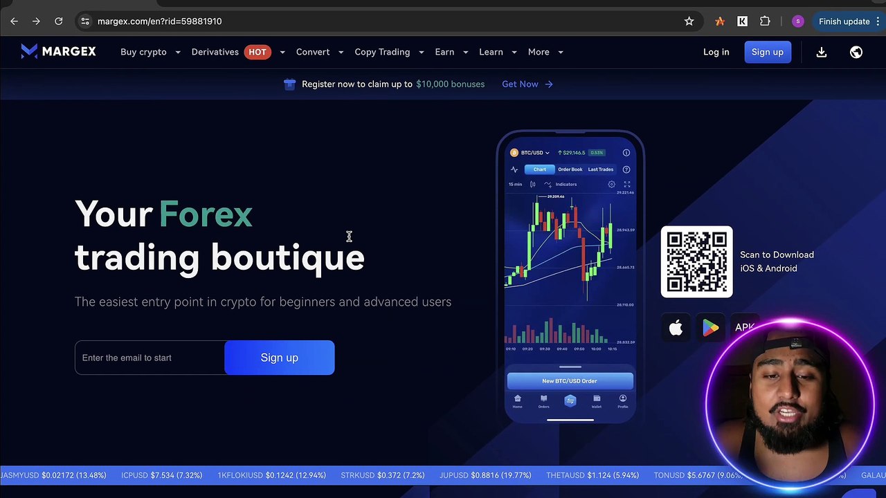 Trade Bitcoin with up to 100X Leverage!! MargeX Exchange Review