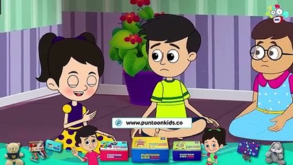 Ludo Challenge _ Who will become Ludo King_ _ English Cartoon _ Moral Stories _ PunToon Kids(1080P_HD)(720P_HD)