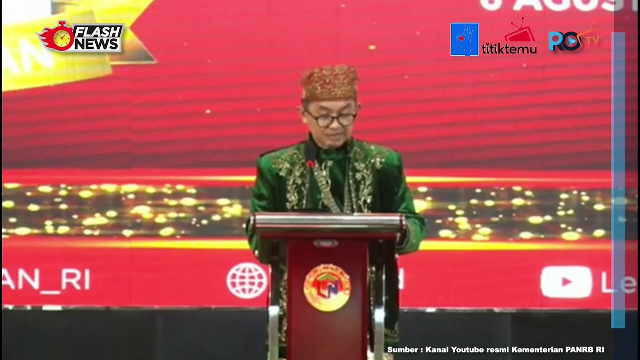 Menteri PANRB Berikan Sambutan Online Dalam Peringatan HUT LAN Ke-67