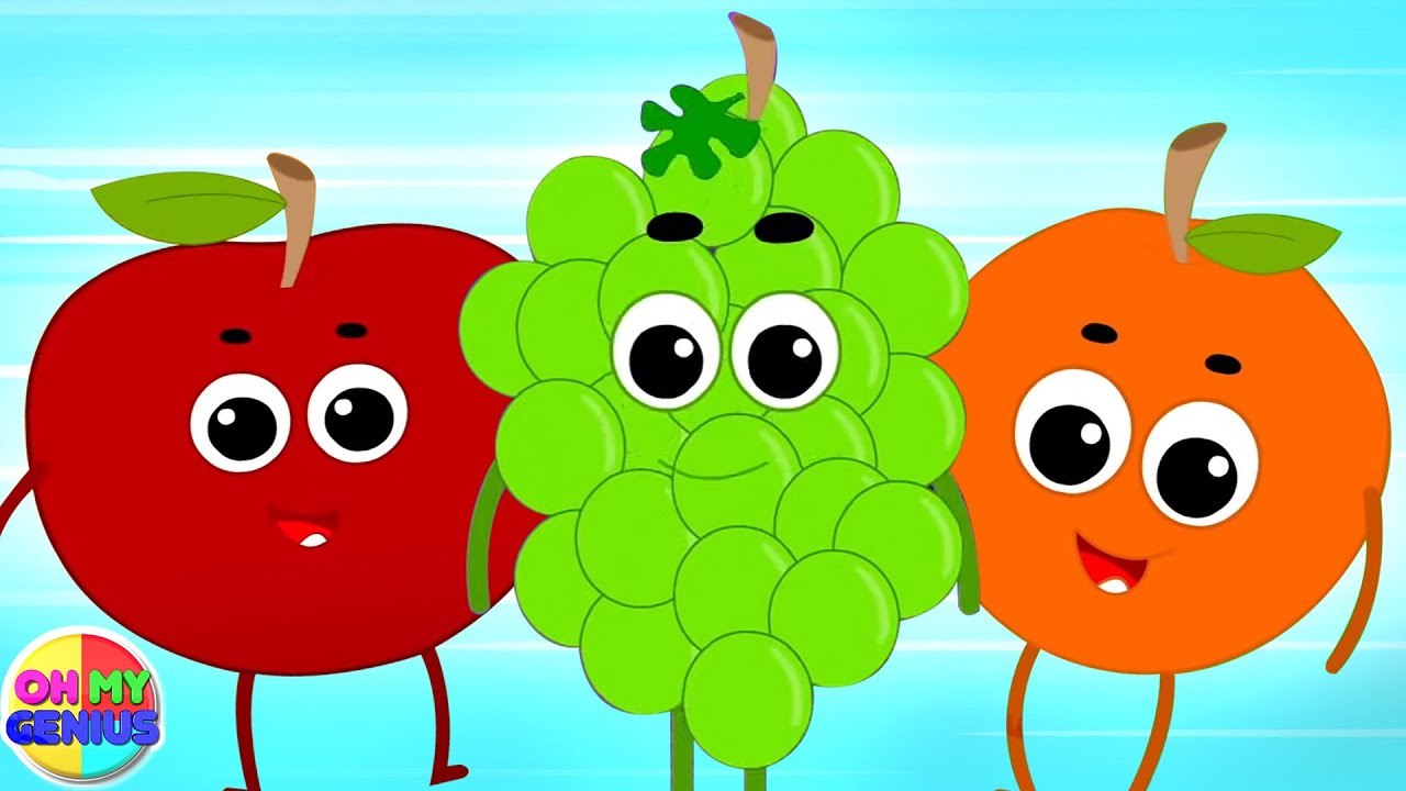 Fruits Love You, Fruits Song + More Preschool Rhymes and Baby Learning Videos