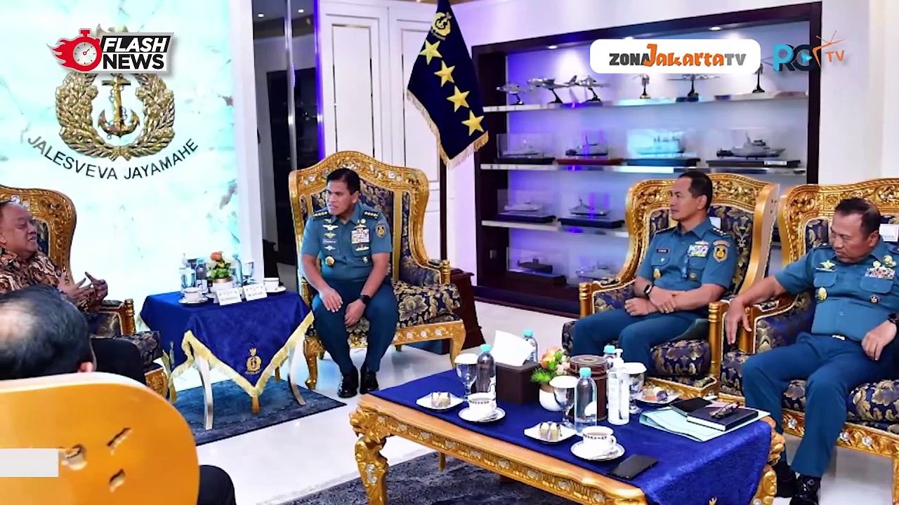 TERIMA AUDIENSI KETUA UMUM KONI PUSAT, TNI AL SIAP SUKSESKAN PON XXI ACEH-SUMUT 2024