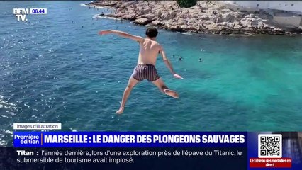 À Marseille, les plongeons sauvages perdurent sur le littoral malgré l'interdiction et les accidents