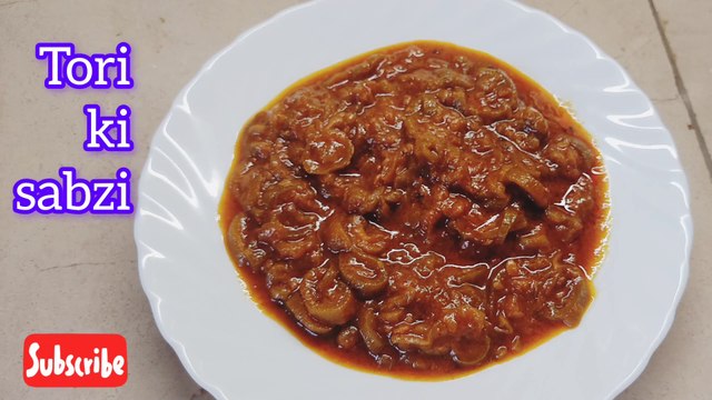 Tori ki sabzi ki recipe| Tori ki sabzi banane ka tarika| How to make Ridged gourds veg recipe by welcomefriends