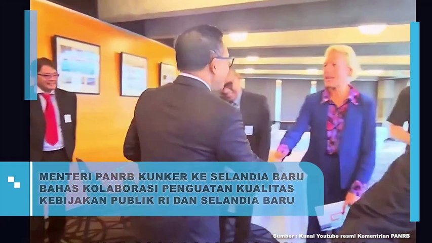 Menteri PANRB Kunjungi Selandia Baru Bahas Kolaborasi Kebijakan Publik