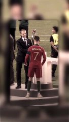Ronaldo best plyer in the world & Flying Kicked