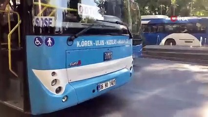 Şoförle gazeteci arasında tartışma çıktı