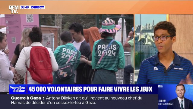 JO: On ne peut pas avoir cette ambiance sans les volontaires, estime Alexandre Morenon-Condé (directeur délégué en charge du recrutement des bénévoles pour Paris 2024)