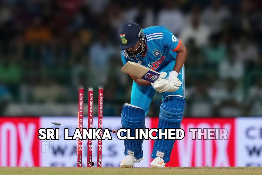 India lost first ODI series against Sri Lanka in 17 years 