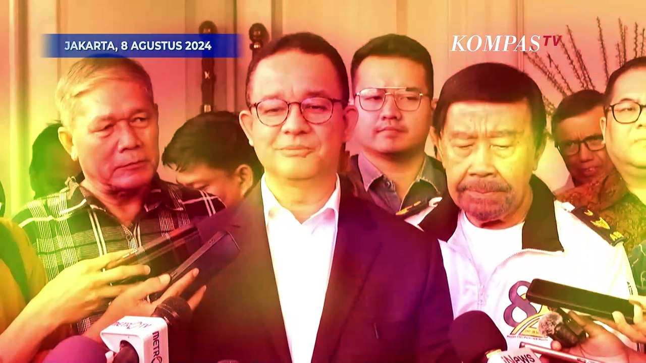 Respons Anies Soal PKS Singgung Batas Waktu Cari Dukungan Tambahan di Pilgub Jakarta