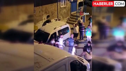 Esenyurt'ta araba çalmaya gelen hırsızları böyle dövdüler