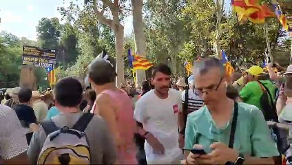 Els policies tiren gas contra els manifestants