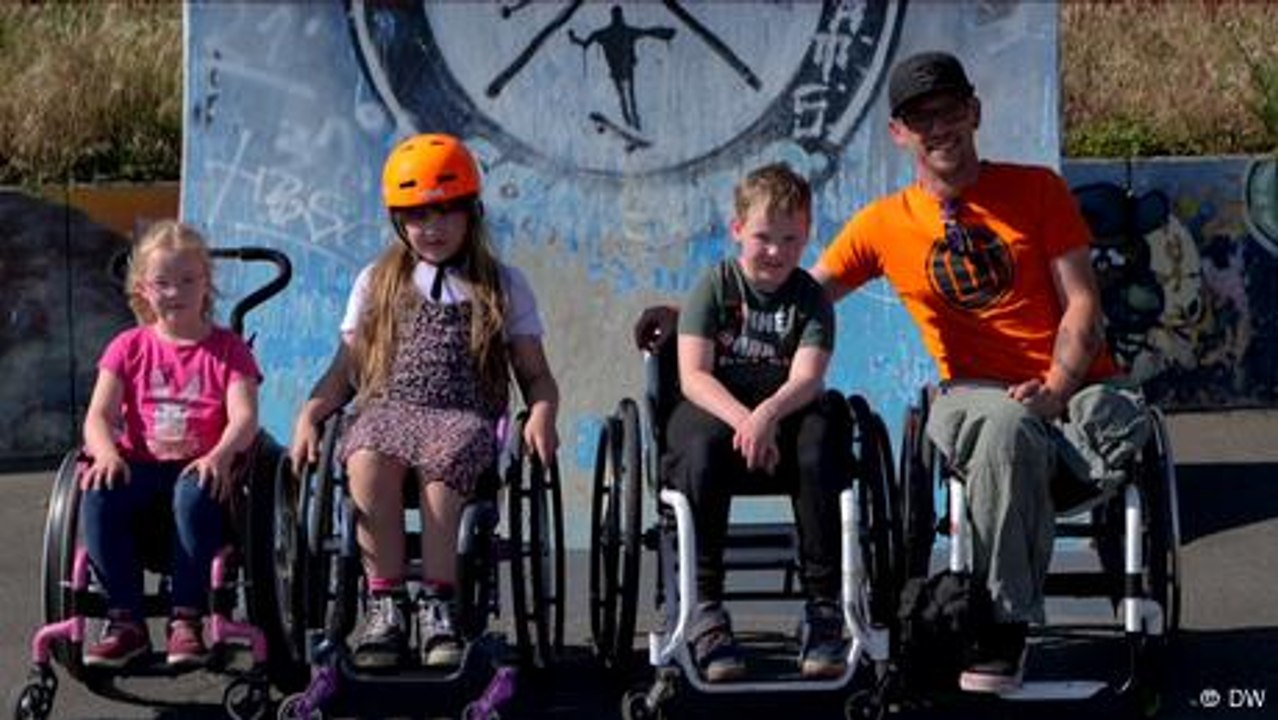 Selbstständigkeit lernen: Rollstuhl-Fahrschule für Kinder