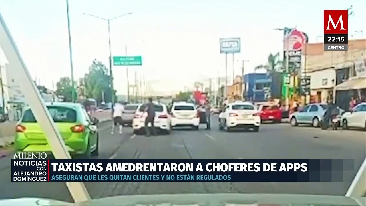 Conflicto entre taxistas y choferes de aplicación desata abusos policiales en San Luis Potosí