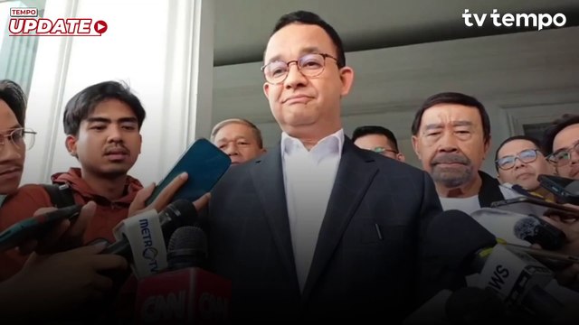 Respon Anies soal Isu Penjegalan Dirinya untuk Maju di Pilkada Jakarta