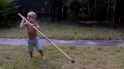 Duplantis fenomeno con l'asta, ma da bambino...