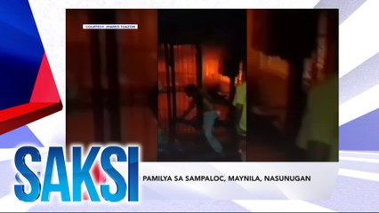 SAKSI RECAP: 20 pamilya sa Sampaloc, Maynila, nasunugan (Originally aired on August 7, 2024)