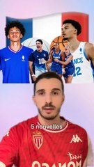 5 médailles d’or pour la France sont possibles en sport collectif… voici le planning 