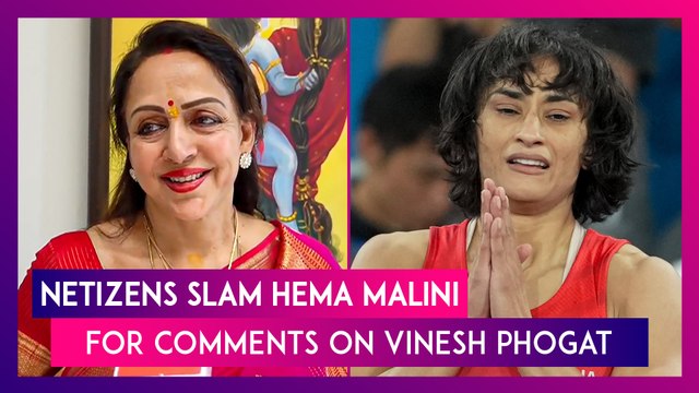 Hema Malini Receives Backlash Over Her Comment On Vinesh Phogat’s Disqualification From Olympics