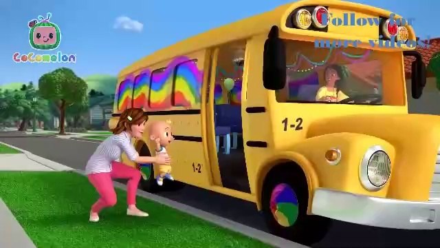 Wheels on the Birthday Bus Song! Happy Birthday JJ! _ CoComelon Nursery Rhymes & Kids Songs