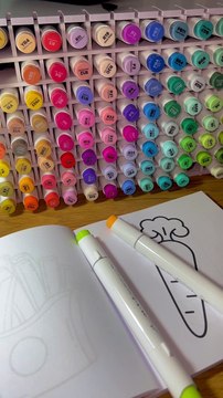 Fun Carrot Coloring for Kids | Easy Carrot Drawing Tutorial #colouring #art