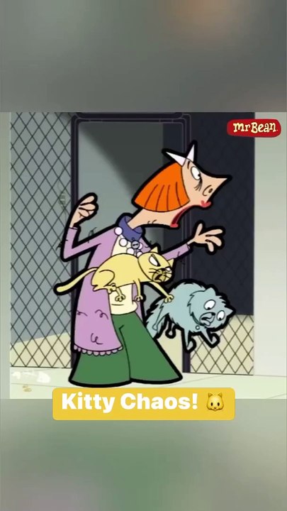 Kitty Chaos | Mr Bean | Mr bean animated | Mr bean cartoon | Mr bean official
