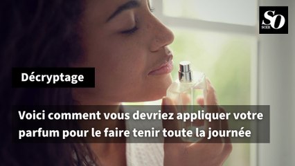 Voici comment vous devriez appliquer votre parfum pour le faire tenir toute la journée.