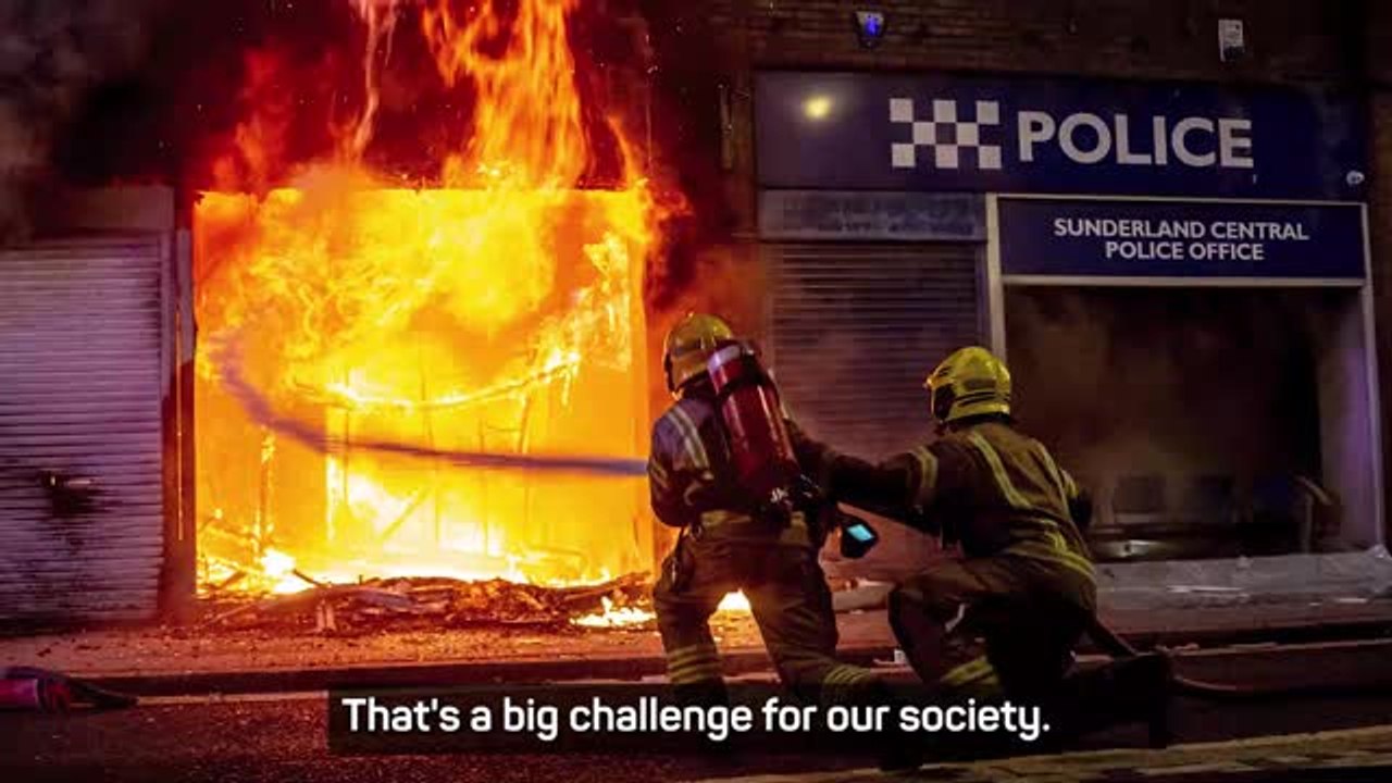 Alonso saddened by riots across England