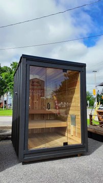 Outdoor Cube Saunas: Sleek and Efficient Solutions