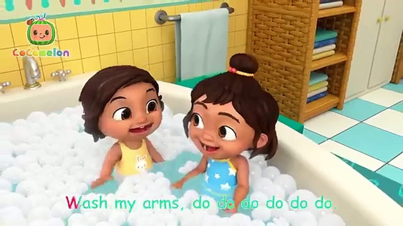 Bath Song!  with Nina! - \Nursery Rhymes & Kids Songs/kids poems