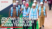 Jokowi: Ekosistem Mobil Listrik di RI Sudah Terwujud