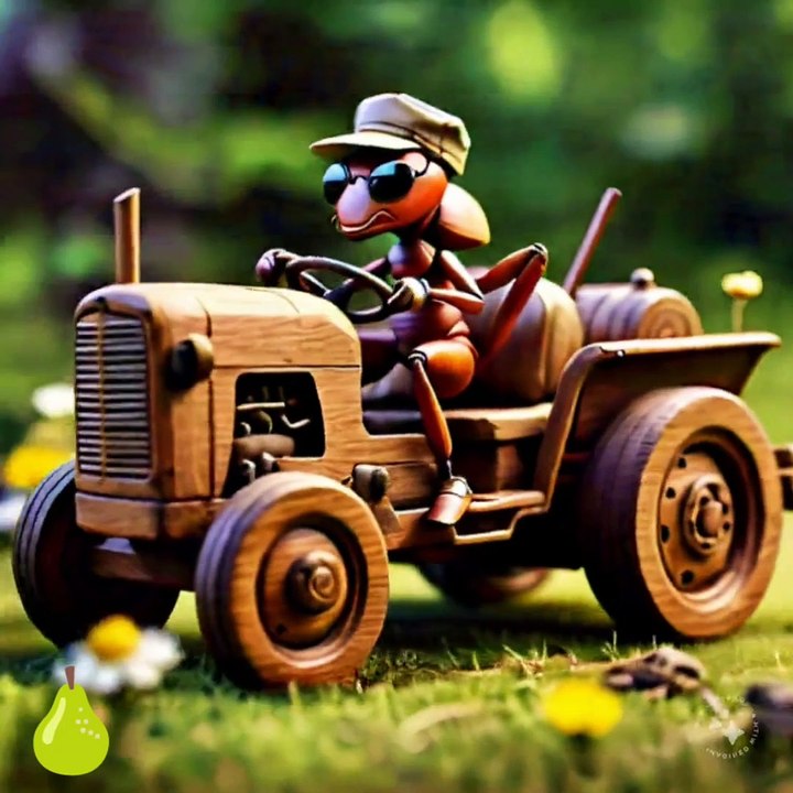 Ant drive tractor