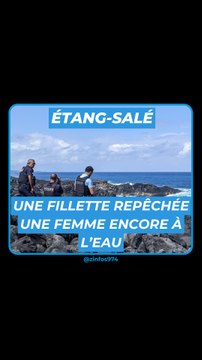 Gouffre de l'Etang-Salé : Une fillette repêchée, une femme toujours à l'eau