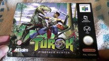 TUROK (N64)  Même pas SORTIE, la NINTENDO 64 posait déja ses BURNES sur la TABLE