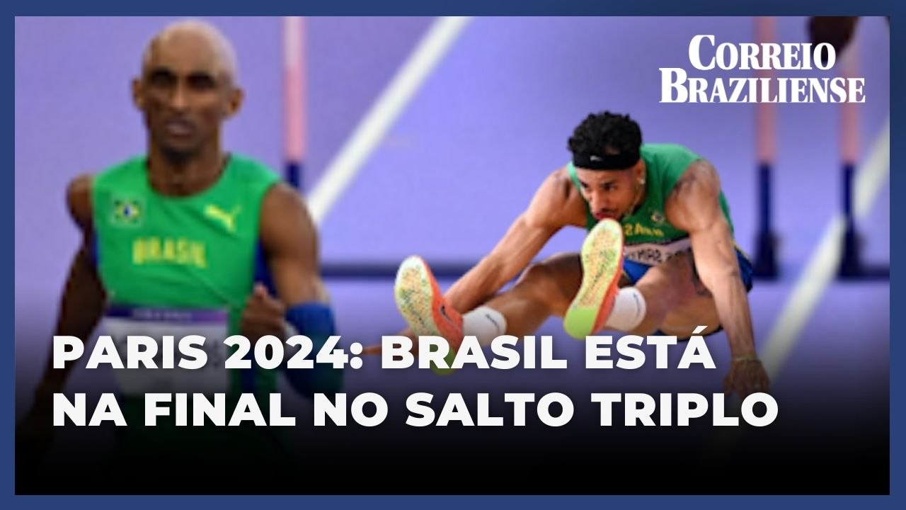 Brasileiros conquistam vagas nas finais dos 400m com barreiras e salto triplo em Paris