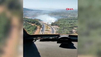 İzmir Kemalpaşa'da orman yangını