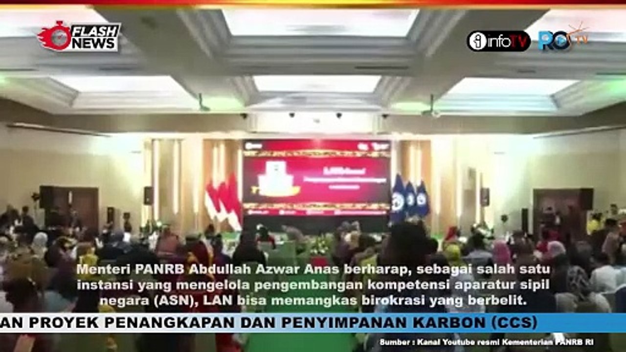 MENTERI PANRB BERIKAN SAMBUTAN ONLINE DALAM PERINGATAN HUT LAN KE-67