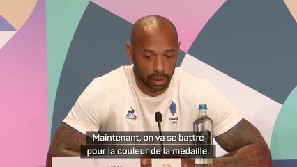 Paris 2024 - Henry et Lacazette veulent l’or même si “quoiqu’il arrive, les JO sont un succès”