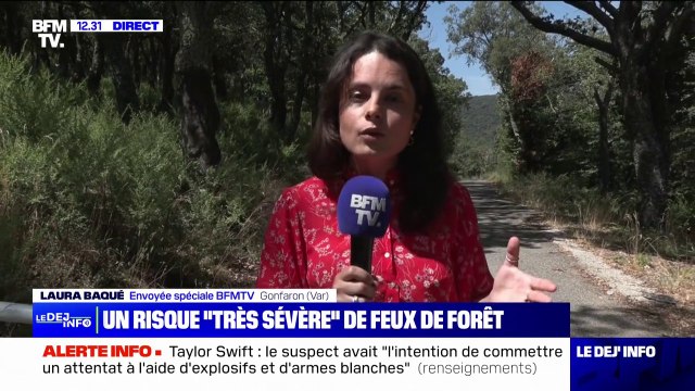 Var: le massif des Maures interdit au public et à la circulation pour le préserver des risques élevés de feux de forêt