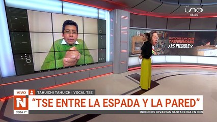 SCZ VOCAL ELECTORAL HABLAR SOBRE EL REFERENDUM Y ELECCIONES JUDICIALES