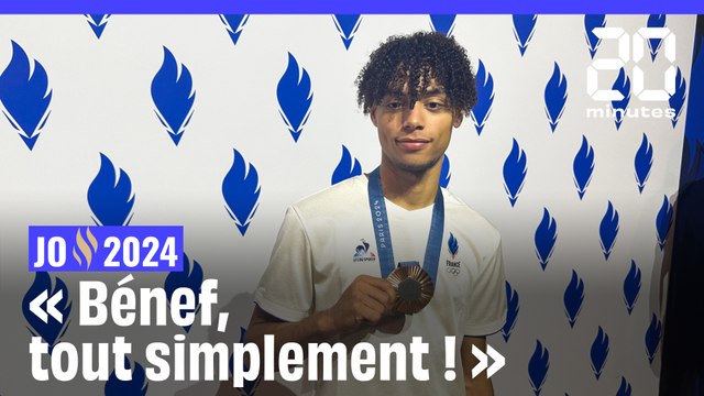 JO 2024 : « Bénef, tout simplement ! » Cyrian Ravet savoure sa médaille de bronze en taekwondo