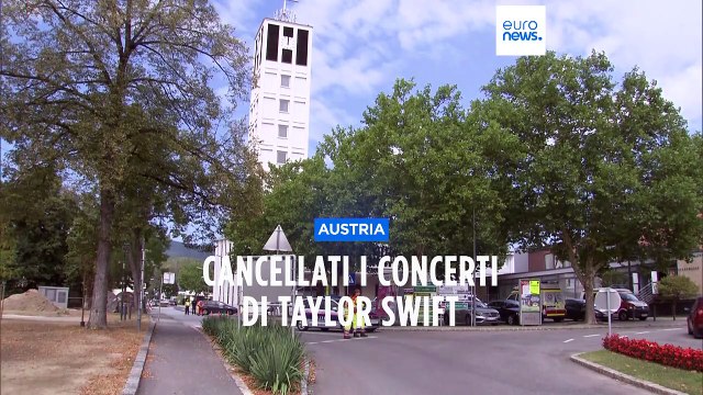Taylor Swift: cancellati tutti i concerti a Vienna per complotto terroristico