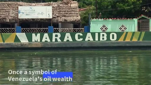 How Venezuela's oil-tainted lake became a symbol of its decline