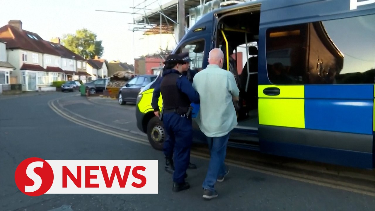 UK police carry out morning raid to arrest rioter