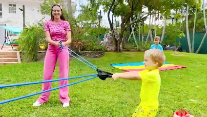 Kids stories about helping each other and good behavior with Vlad and Niki(720P_60FPS)