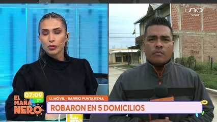 scz robaron en cinco domicilios