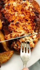 Crispy Hot Honey Feta Chicken