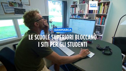 Tải video: Danimarca: le scuole superiori bloccano alcuni siti per mantenere la concentrazione degli studenti