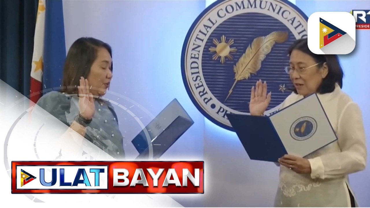 Victoria Recio, nanumpa bilang bagong miyembro ng Board of Directors ng PTV
